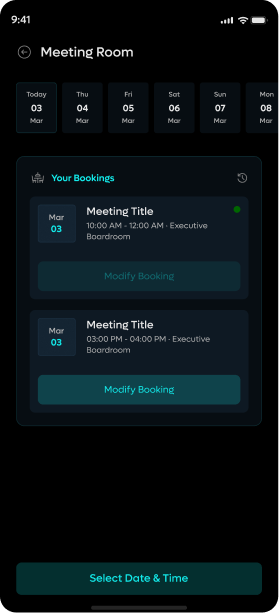 DIFC+ TenX — Meeting Room bookings