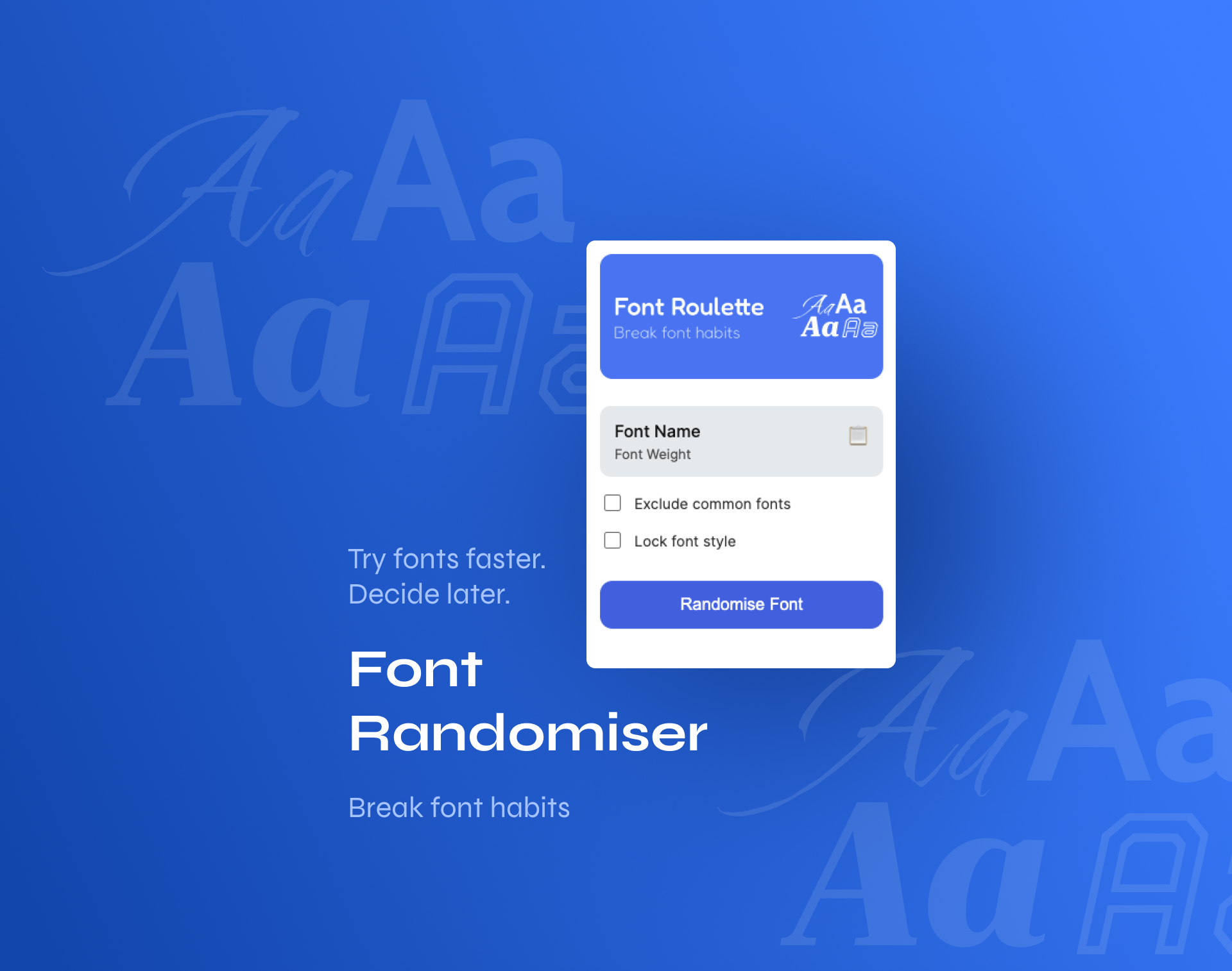 Font Randomiser